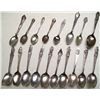 Image 1 : 19 Sterling Silver state spoons