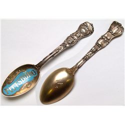 Pittsburgh Silver Souvenir Spoon