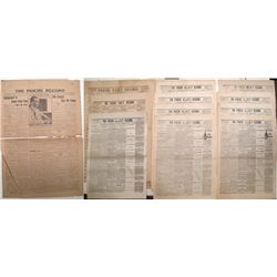 Pioche, Nevada newspapers