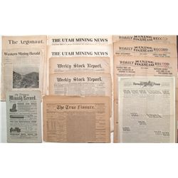 Various Mining Newspapers
