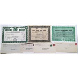 Nevada Mining: 3 Goldfield mines: Covers and Stocks