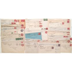 Nevada Mining: 51 Reno postmarks from Nevada mines