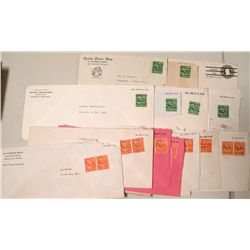 20 pre-stamped stamp cancels