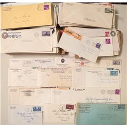 Nearly 400 1940's Nevada historical covers