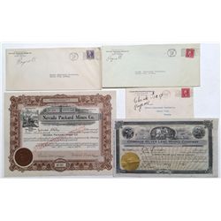 Nevada Mining: 2 Northern Nevada mines: Covers and stocks