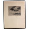Image 1 : First Flight West Coast to Hawaii Signed Etching