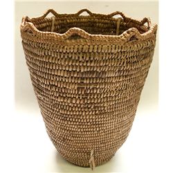 Indian basket: Northwest Coast, likely Klickitat