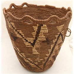 Indian basket: Northwest Coast, likely Klickitat
