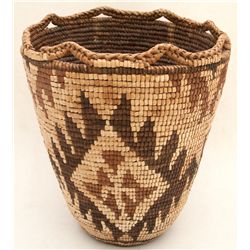 Indian basket: Northwest Coast, likely Klickitat