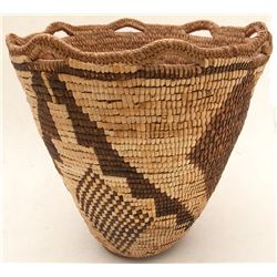Indian basket: Northwest Coast, likely Klickitat