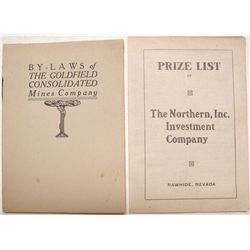 By-Laws of the Goldfield Consolidated Mines Company