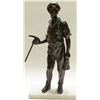 Image 1 : "The Miner" Unsigned bronze statue