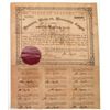 Image 1 : 1861 Alabama Confederate Mining Bond