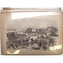 Civil War sketches: Battles,8 pieces