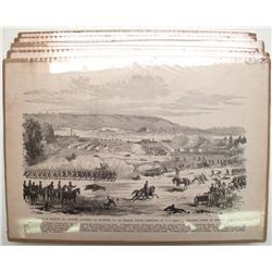 Civil War sketches: Battles,8 pieces