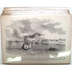 Civil War sketches: Places, 9 pieces