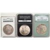 Image 1 : Morgan Dollars - 1900's group of 3