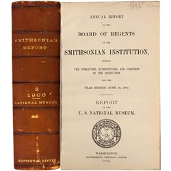 Smithsonian Institute, Annual Report of the Board of Regents (1902)
