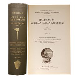 Bureau of Ethnography, Indian Languages Handbook