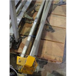 ALUMINUM FRAMED TRIPOD CONSTRUCTION LOWERING LIFT