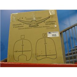 CUSTOM WORLD MOTORCYCLE WINDSHEILD