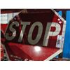 Image 1 : VINTAGE HEAVY METAL STOP SIGN