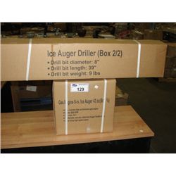 GAS POWERED 8" ICE AUGER