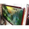 Image 1 : APPROX 7.5'X4' ORIENTAL LIGHTED MOTION PICTURE DECORATIVE WALL HANGING