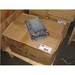 ONE CASE OF ORIENTAL CERAMIC LIDDED BOXES