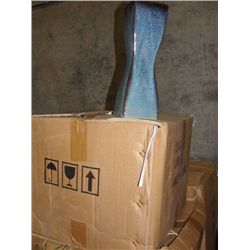 ONE CASE OF ORIENTAL CERAMIC BLUE VASES