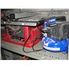 Image 1 : SKILL SAW TABLE SAW AND CAMPBELL HAUSFELD AIR COMPRESSOR