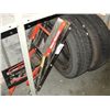 Image 1 : 2 NOKIAN 235-75R15 TIRES AND A MOTOMASTER MOTORCYCLE JACK