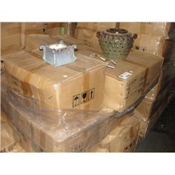 ONE PALLET LOT OF ASSORTED ORIENTAL CERAMIC WARES