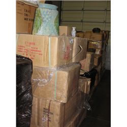 ONE PALLET LOT OF ASSORTED ORIENTAL CERAMIC WARES