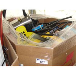 PALLET LOT OF ASSORTED STORE RETURNED MERCHANDISE