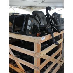 PALLET LOT OF GOOD GAS LIFT OFFICE CHAIRS
