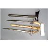 Image 1 : Pair of Indonesian Jeweled Gold Handled Kris...