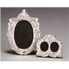 Image 1 : Two Rococo Style Sterling-Mounted Strut Photo Frames...