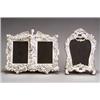 Image 1 : Two Rococo Style Sterling-Mounted Strut Photo Frames...