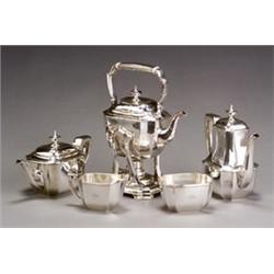 Tiffany & Co. Sterling Five-Piece Coffee and Tea Service...