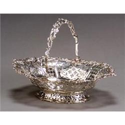 Victorian Silver Cake Basket...