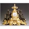 Image 1 : Louis XV Style Ormolu and Bronze Figural Mantel Clock...