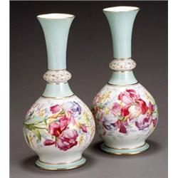 Pair of French Porcelain Vases...