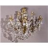 Louis XV Style Ormolu and Cut Glass Six-Light Bras de LumiÅre...