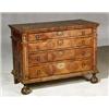 Image 1 : William & Mary Burl Walnut Chest of Drawers...