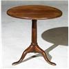 Image 1 : George II-III Walnut and Mahogany Tip-Top Tea Table...