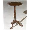 Image 1 : George III Style Mahogany Tripod Candle Stand...