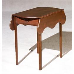 George III Mahogany Pembroke Table...