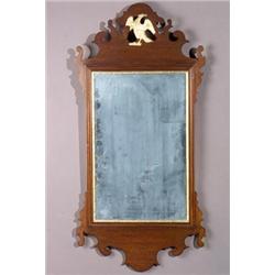 George III Style Parcel Gilt Mahogany Mirror...