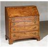 Image 1 : George III Mahogany Slant-Front Bureau...